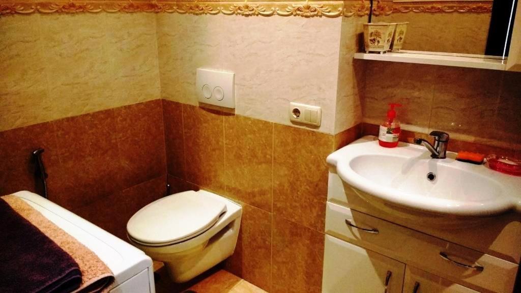 Комната В Двухкомнатной Διαμέρισμα Κίεβο Εξωτερικό φωτογραφία